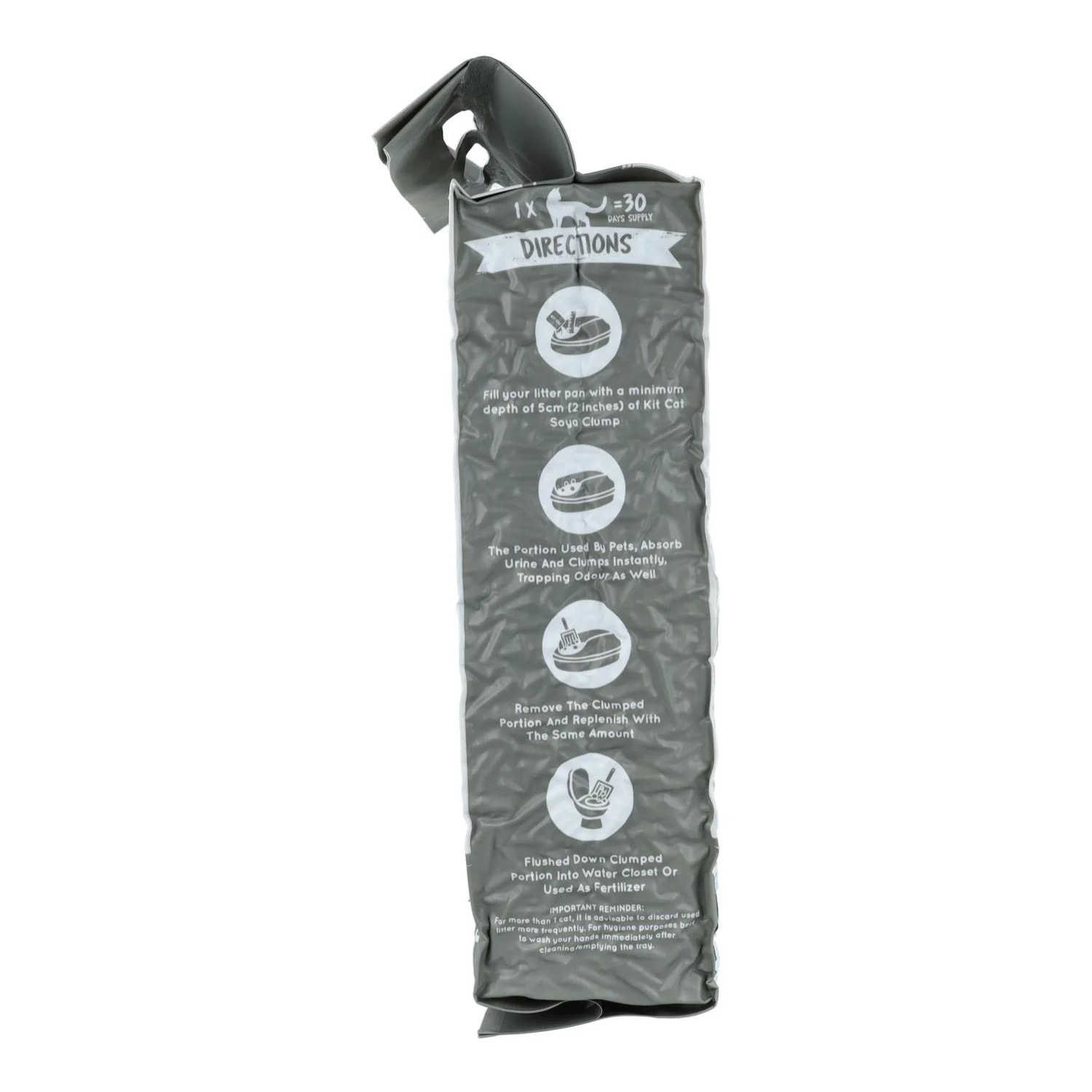 Kit Cat Nova Pack Ahorro 12 - Charcoal 7 L Arena Vegetal para gatos