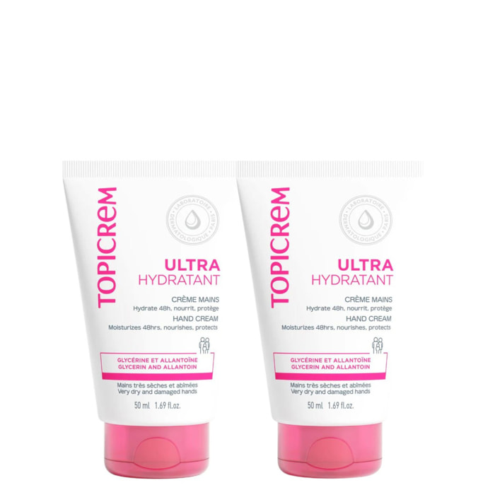 Ultra-Hydratant - Crème Mains 2x50ml