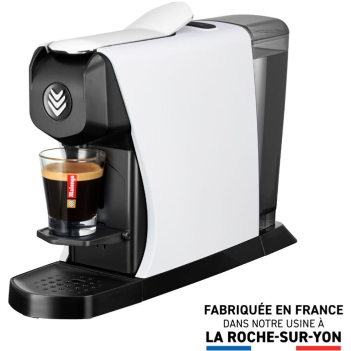 Cafetière à dosette MALONGO EOH BLANC MAT