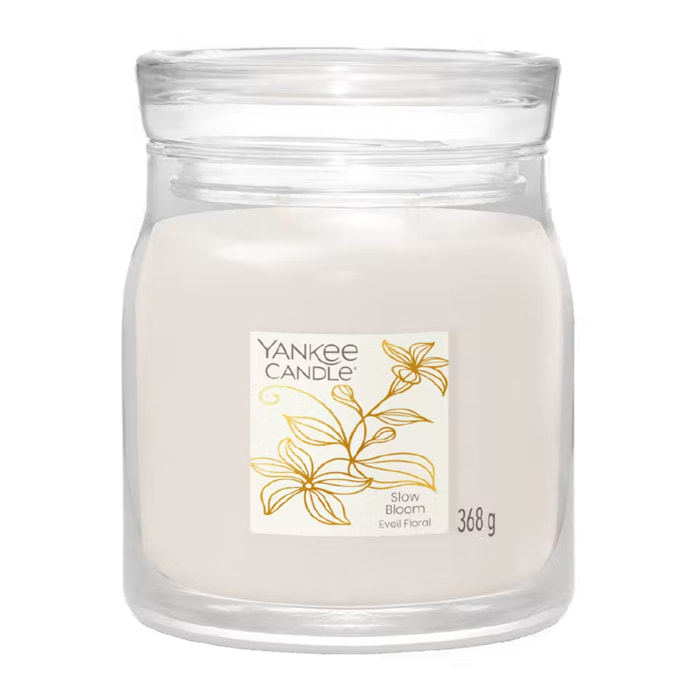 Candela Giara media signature slow bloom YankeeCandle