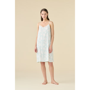 Camicia da notte in viscosa articolo floret. Noidinotte