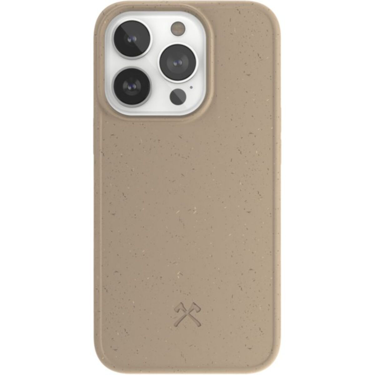 Coque bumper WOODCESSORIES iPhone 14 Pro Max BioCase Taupe