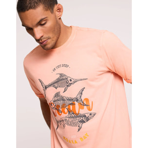 Camiseta Manga Corta Naranja - Grallator