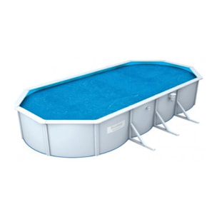 Bestway Bâche à bulles ovale 730 x 350cm pour piscine Hydrium 740 x 360 cm