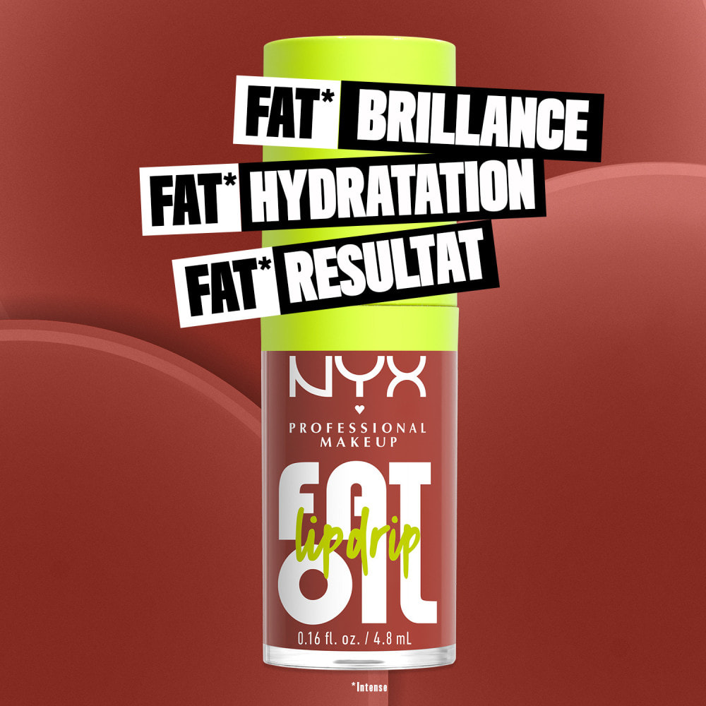 NYX Professional Makeup Fat Oil Creamy Gloss SPLASH OF CREAM