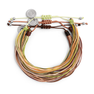 Bracciale Pack 3 Forest Rainbow Acier