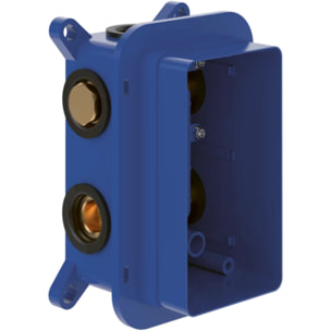 Façade thermostatique Antao Brushed Nickel Matt + corps encastré
