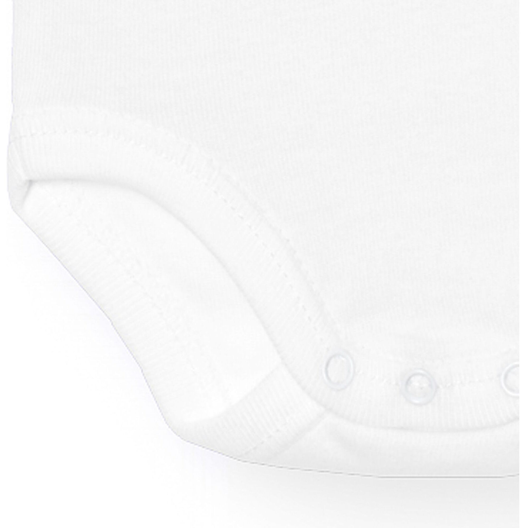 Body bebé manga corta cuello piqué