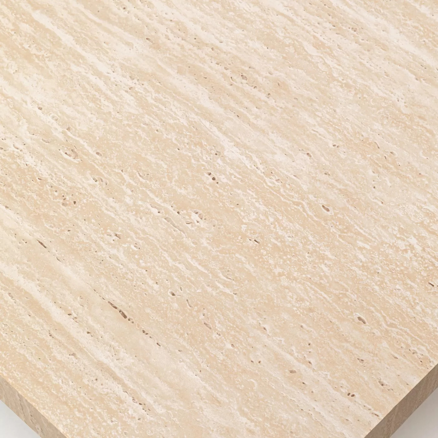 Table basse Travertino 80x80cm Kare Design