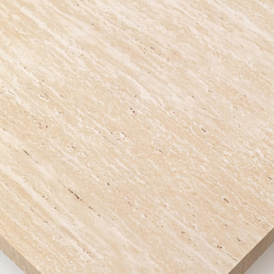 Table basse Travertino 80x80cm Kare Design