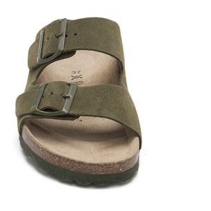 SANDALIA BABUNKERS VERDE