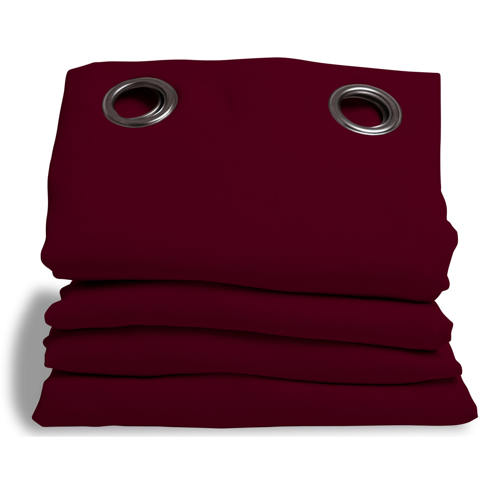 Rideau Grande hauteur Phonique Thermique et Occultant 'Moondream' - Rouge foncé