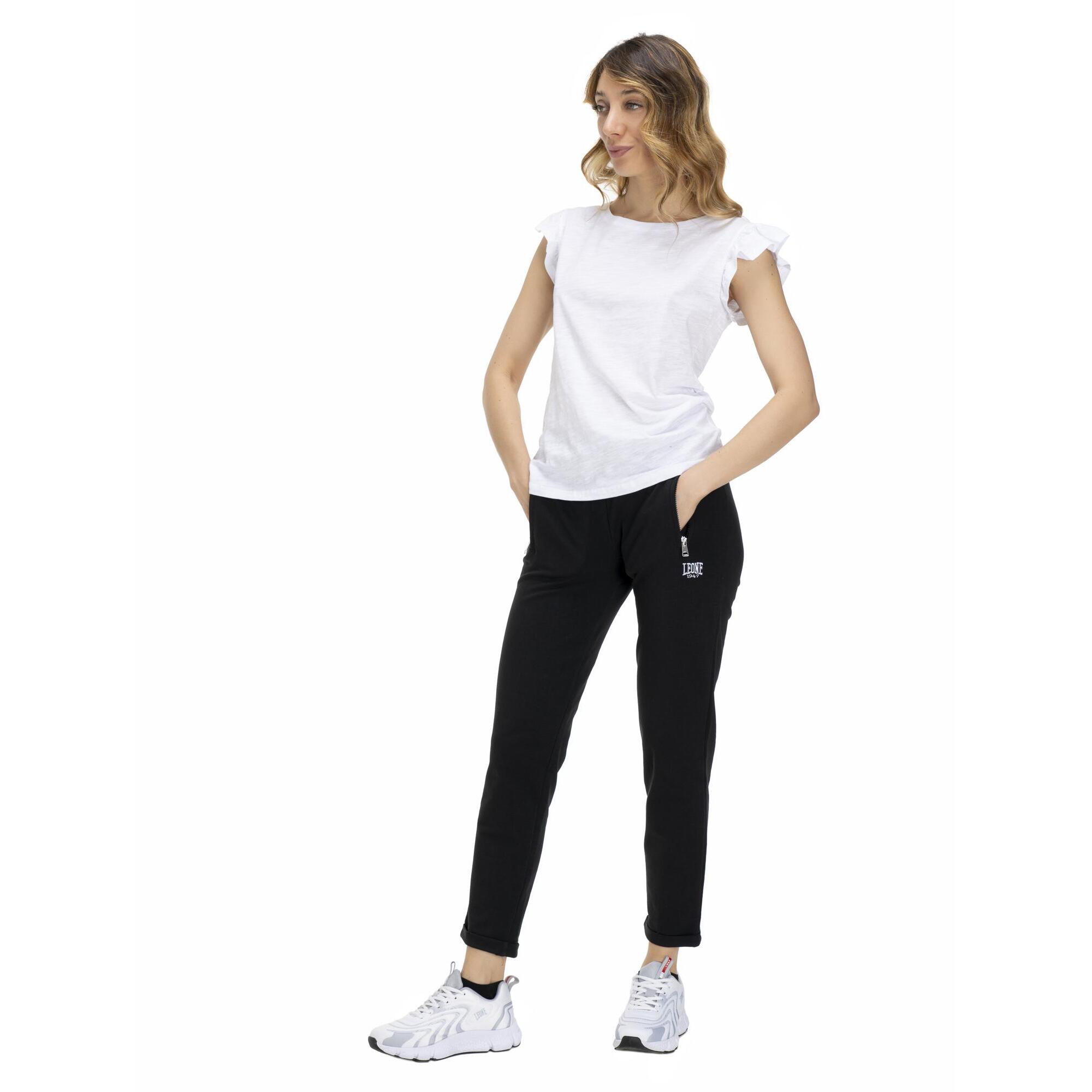 Camiseta mujer volantes Earth Tones