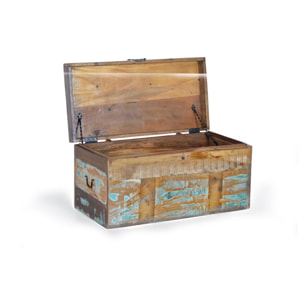Baúl - Madera reciclada - 40x80x40cm