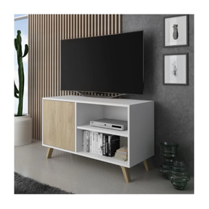 Mueble TV Wind 100 Blanco - Puccini
