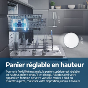 Lave vaisselle 60 cm BEKO BDFN26441G