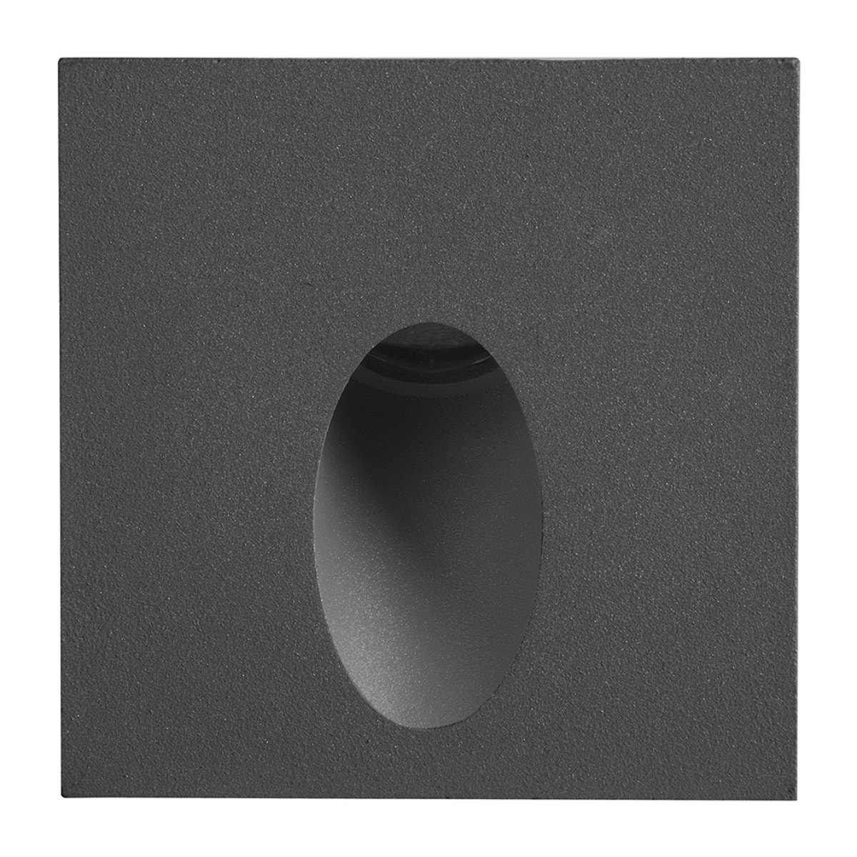 Forlight Icon Square - Foco Empotrable de Pared LED para Exterior IP65. LED 2.2W Blanco Cálido 3000K. Empotrable de Pared Exter