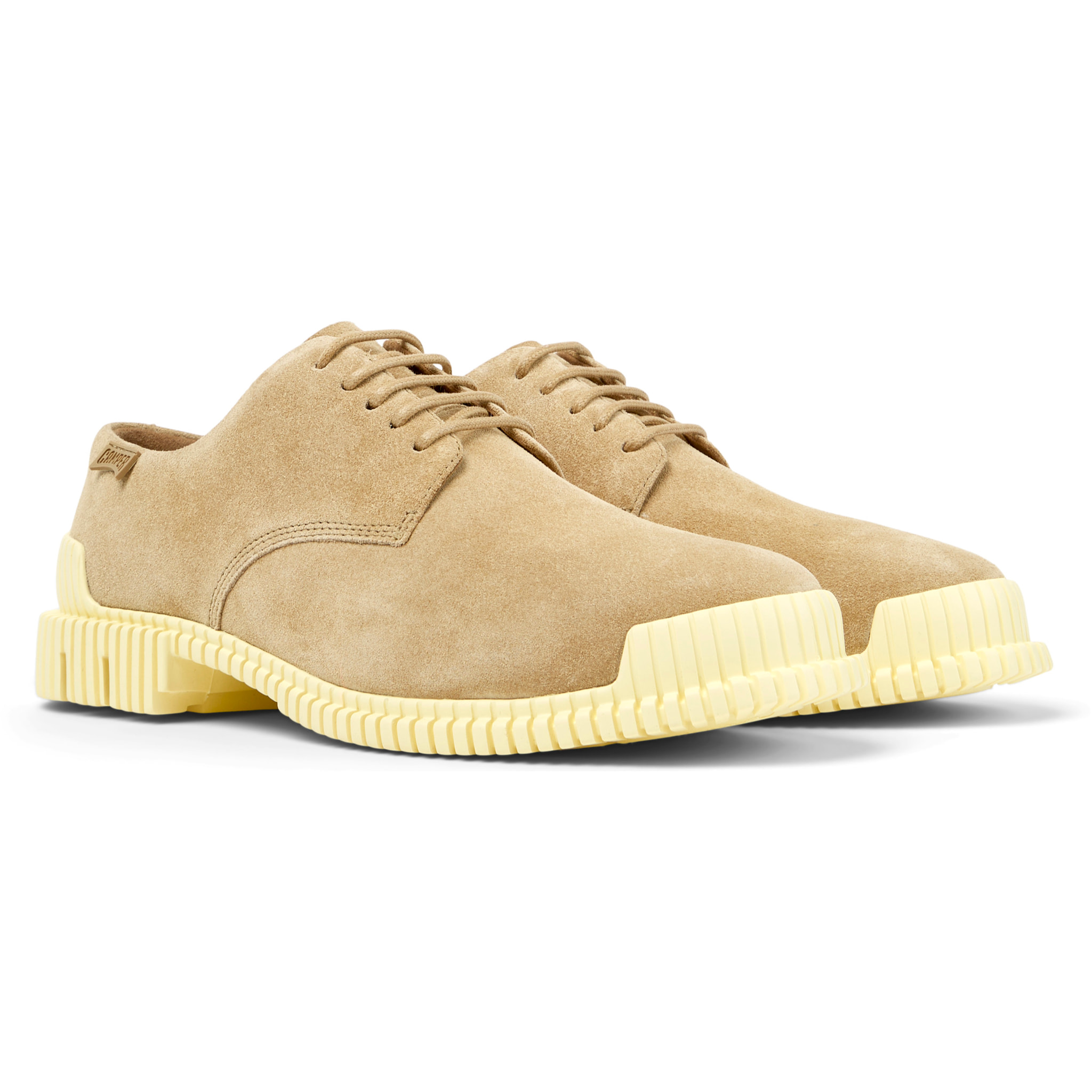 Scarpe stringate - CAMPER Pix - Marrone - Pelle scamosciata