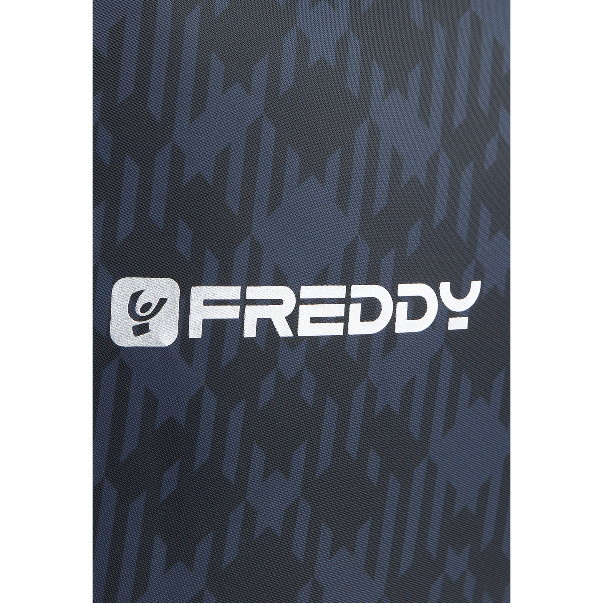 Shopper tartan in poliestere con zip e logo FREDDY