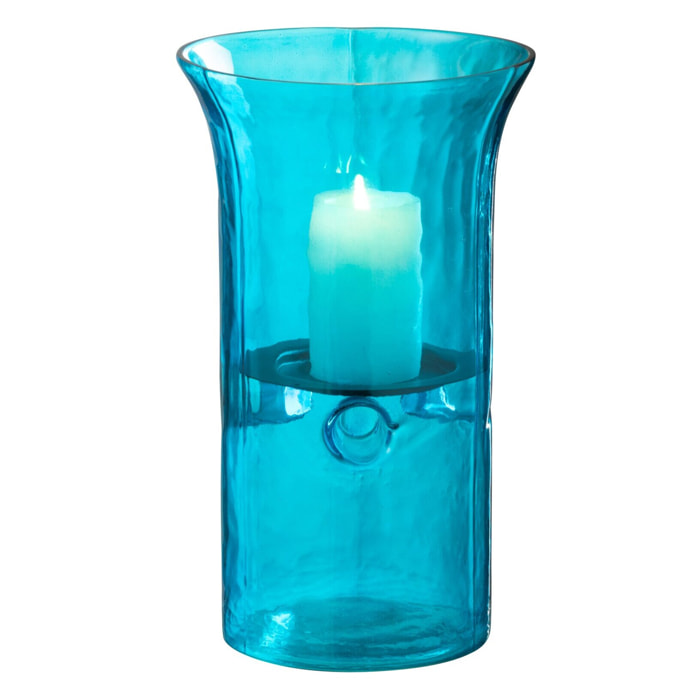 J-Line photophore - Tarifa - verre - azur - small