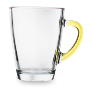 Set 6 Mug Excelsa – Limpido, Vetro Trasparente