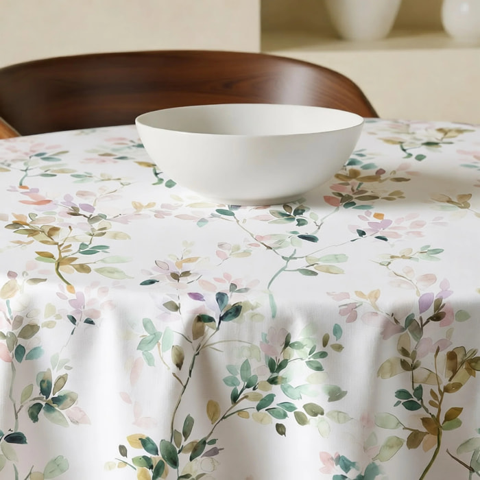 Nappe ronde en résine anti-taches 0120-247