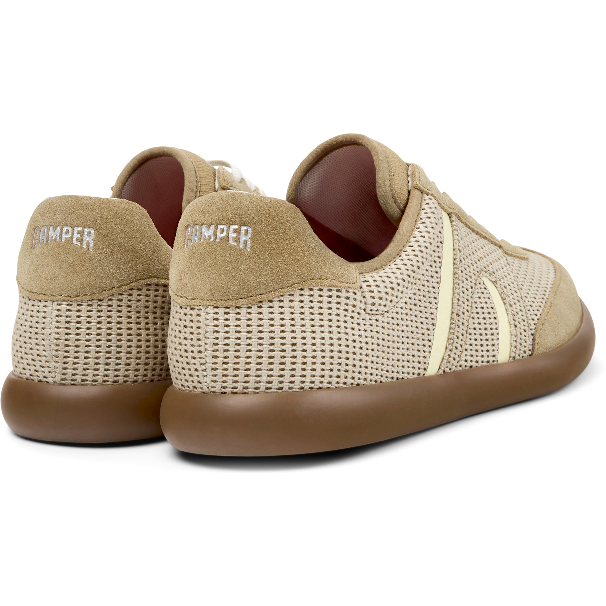 Zapatillas - CAMPER Pelotas Soller - Marron - Textil natural