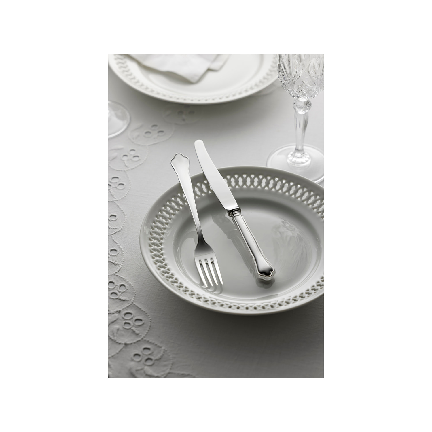 Couteau à déjeuner Chippendale