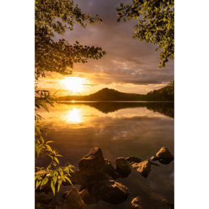 Tableau campagne coin de paradis  Tableau plexiglas