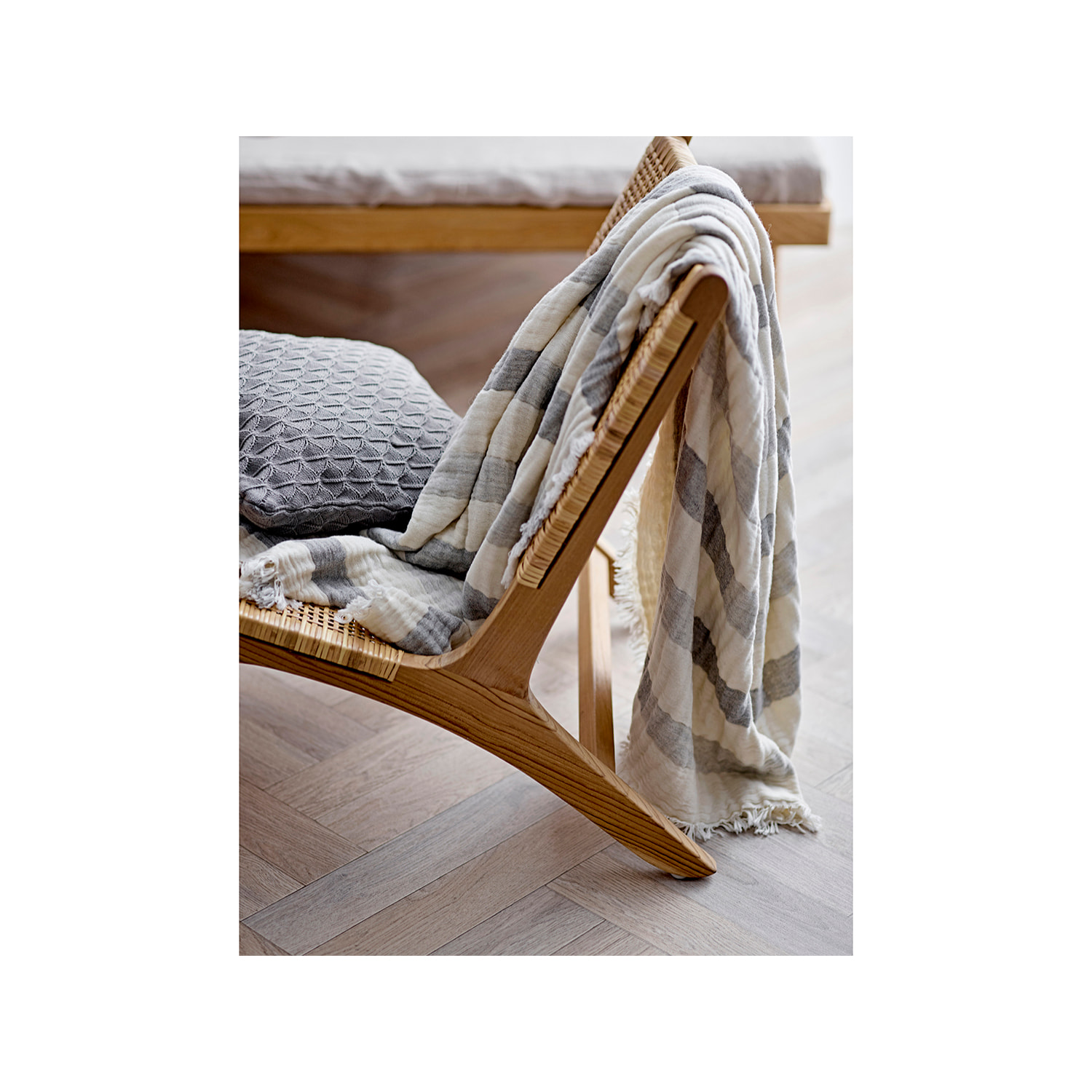 Housse de coussin 45x45 Scallop