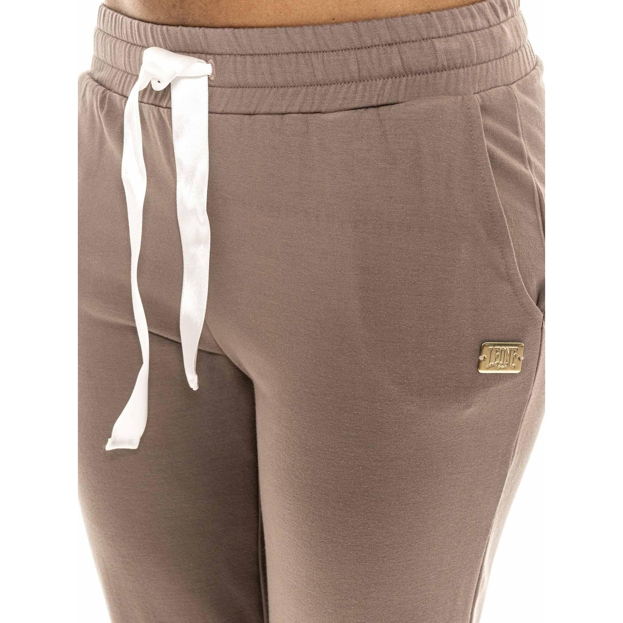 Pantalone invernale da donna con polsino Leone 1947 Chic Tones