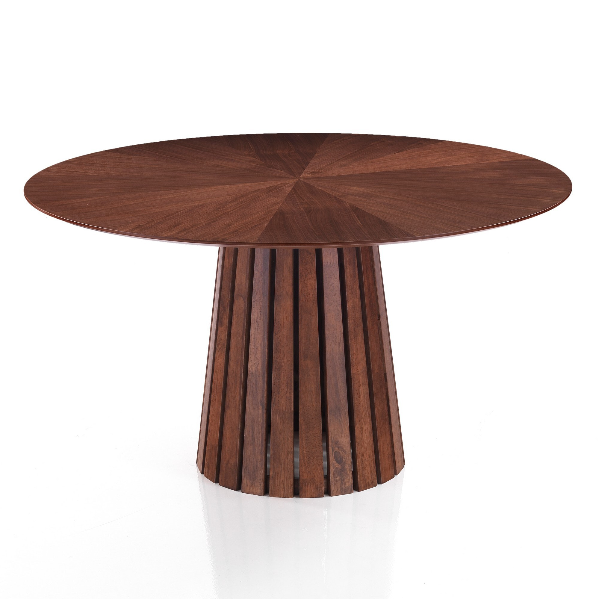 Tomasucci Table ronde VOLGA WALNUT