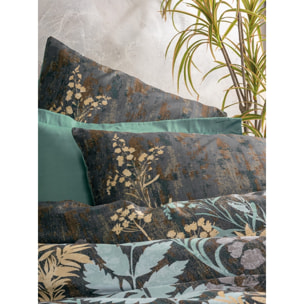 Parure housse de couette et taie(s) oreiller 100% Satin de Coton imprimé