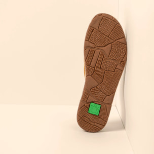 Zapatos N677 SILK SUEDE-COTTON TOFFEE / CAMPOS color Toffee