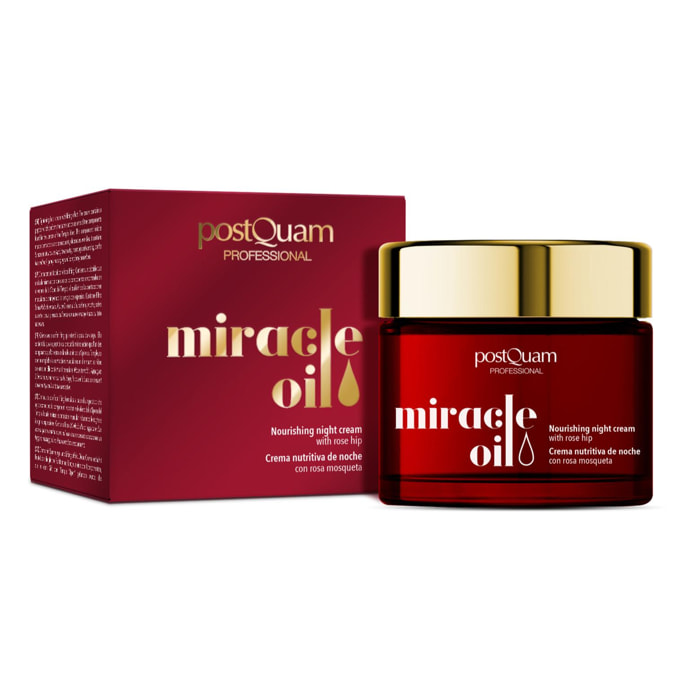 Crema Notte Miracle Oil - Pelle Con Rughe - 50 Ml