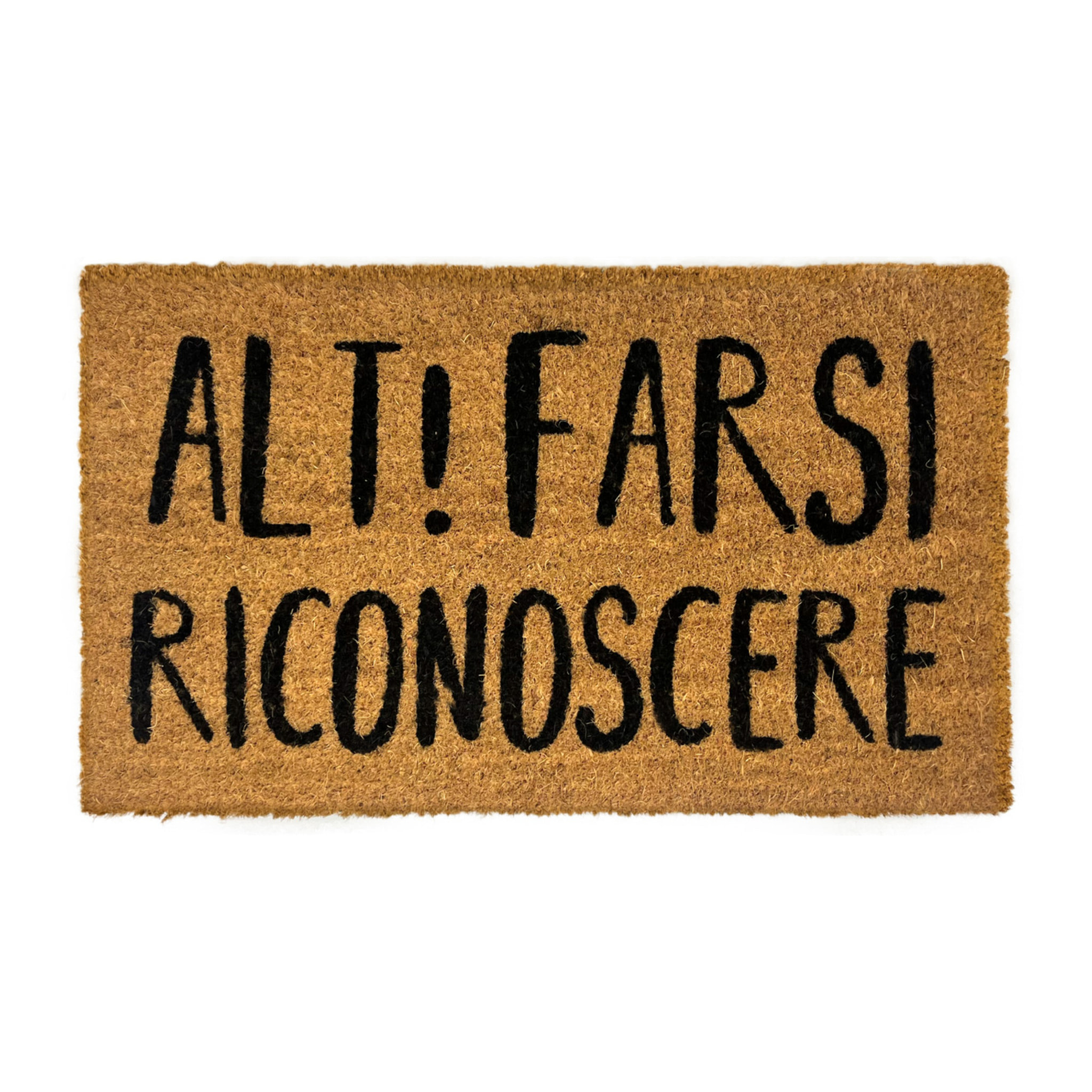 Zerbino Ingresso Casa Antiscivolo In Cocco Scritte Divertenti Alt Farsi Riconoscere