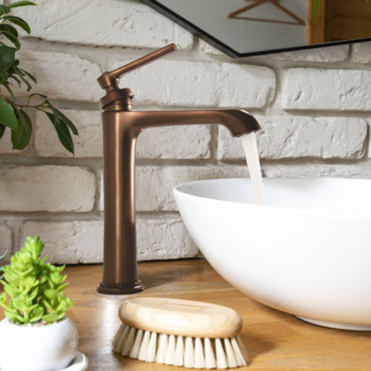 PAINI Mitigeur retro lavabo haut Lady's 180 Auburn