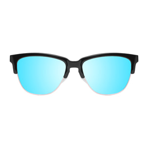Gafas de sol OCEAN LAFITENIA - Negro mate / Revo azul cielo