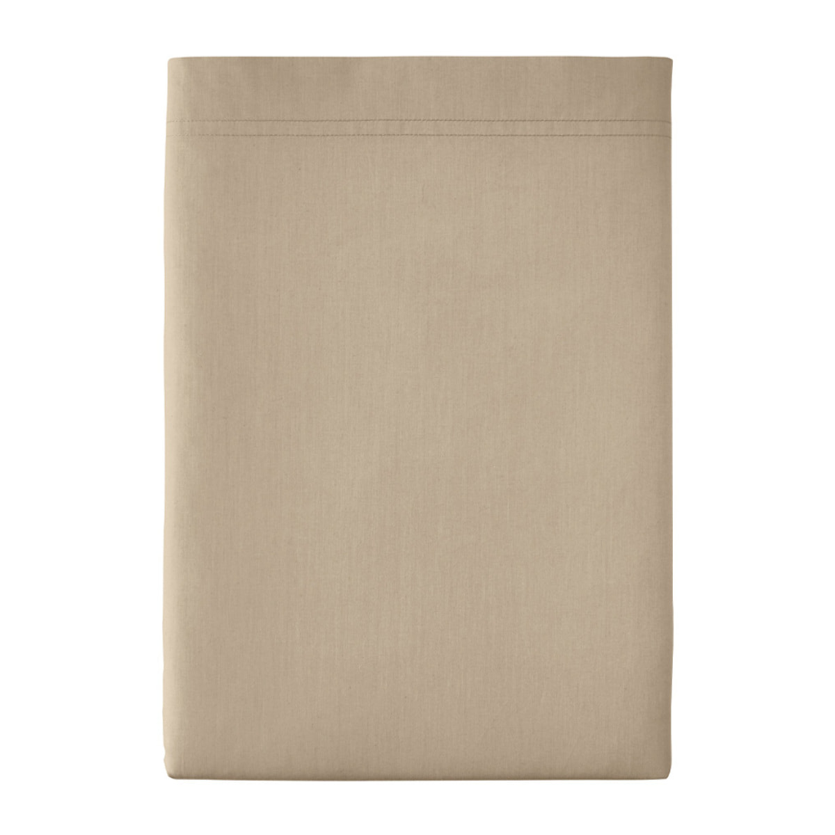 Drap plat uni en percale de coton, PREMIÈRE, Lin