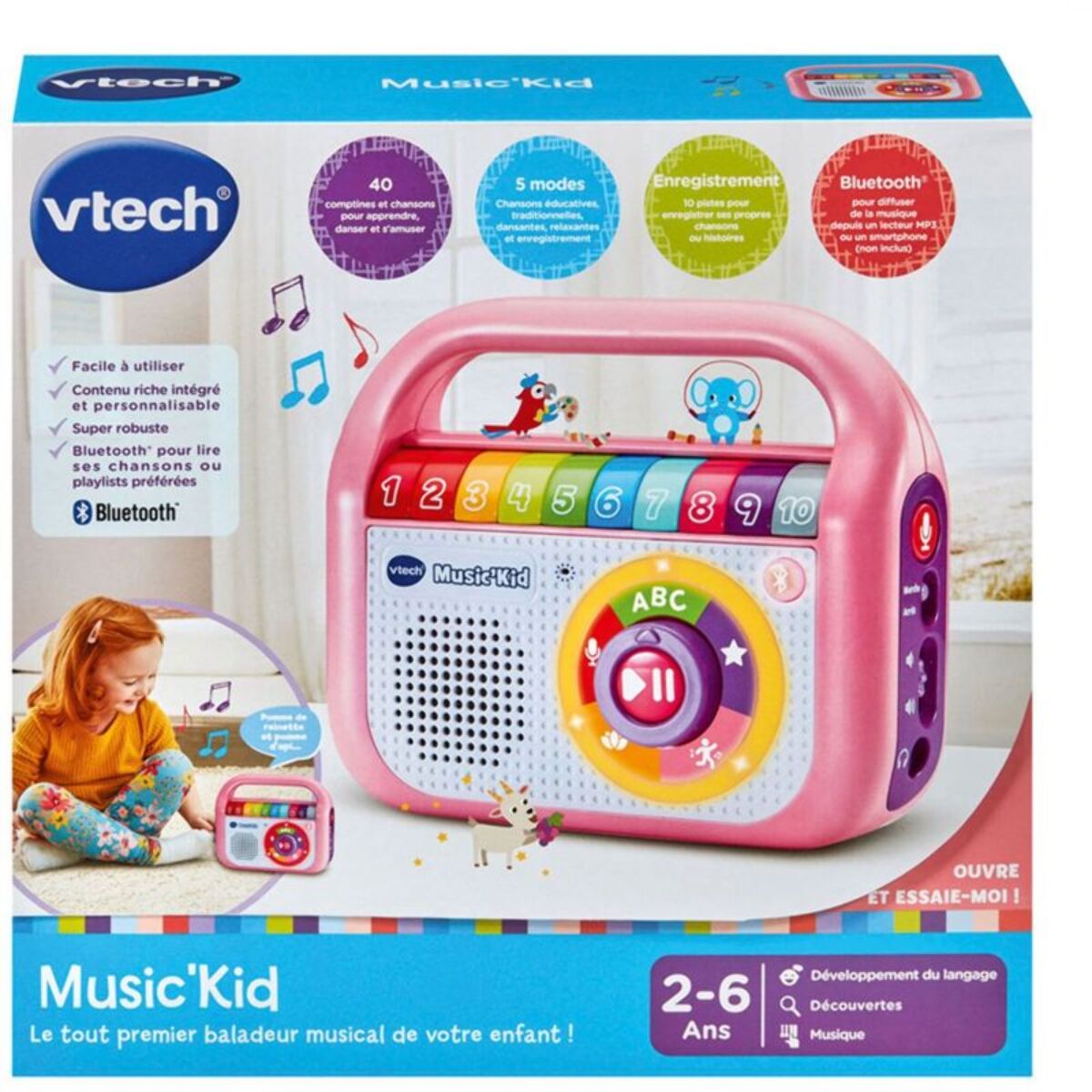 Jeu VTECH Music'Kid (rose)