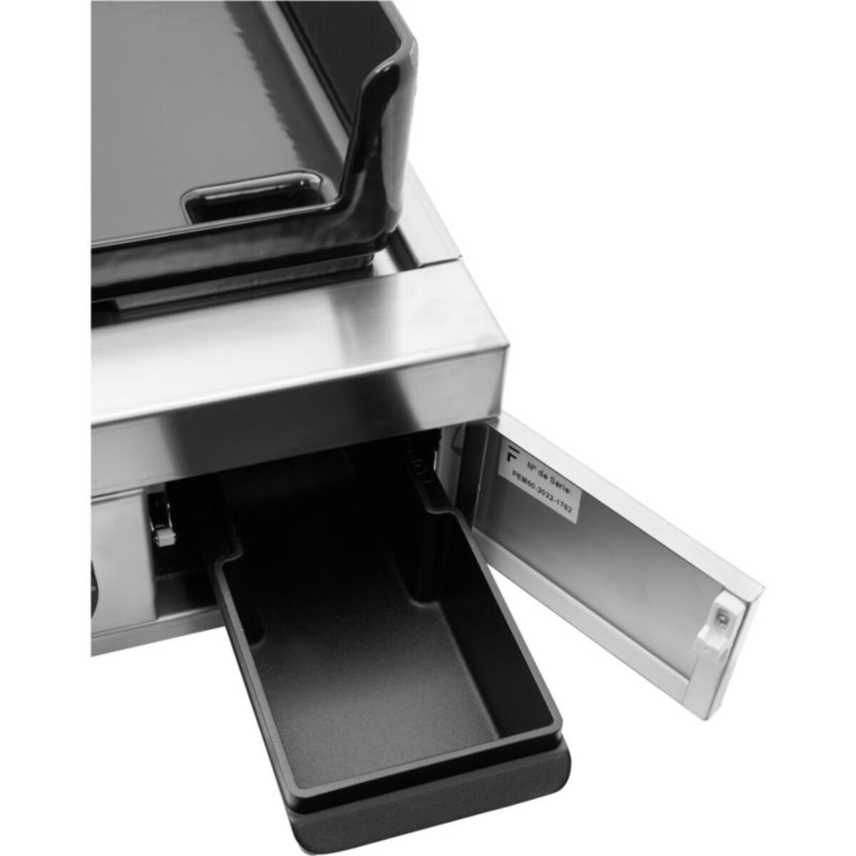 Plancha électrique FORGE ADOUR Modern E60 I Inox 2 brûleurs à poser, 60x42 cm