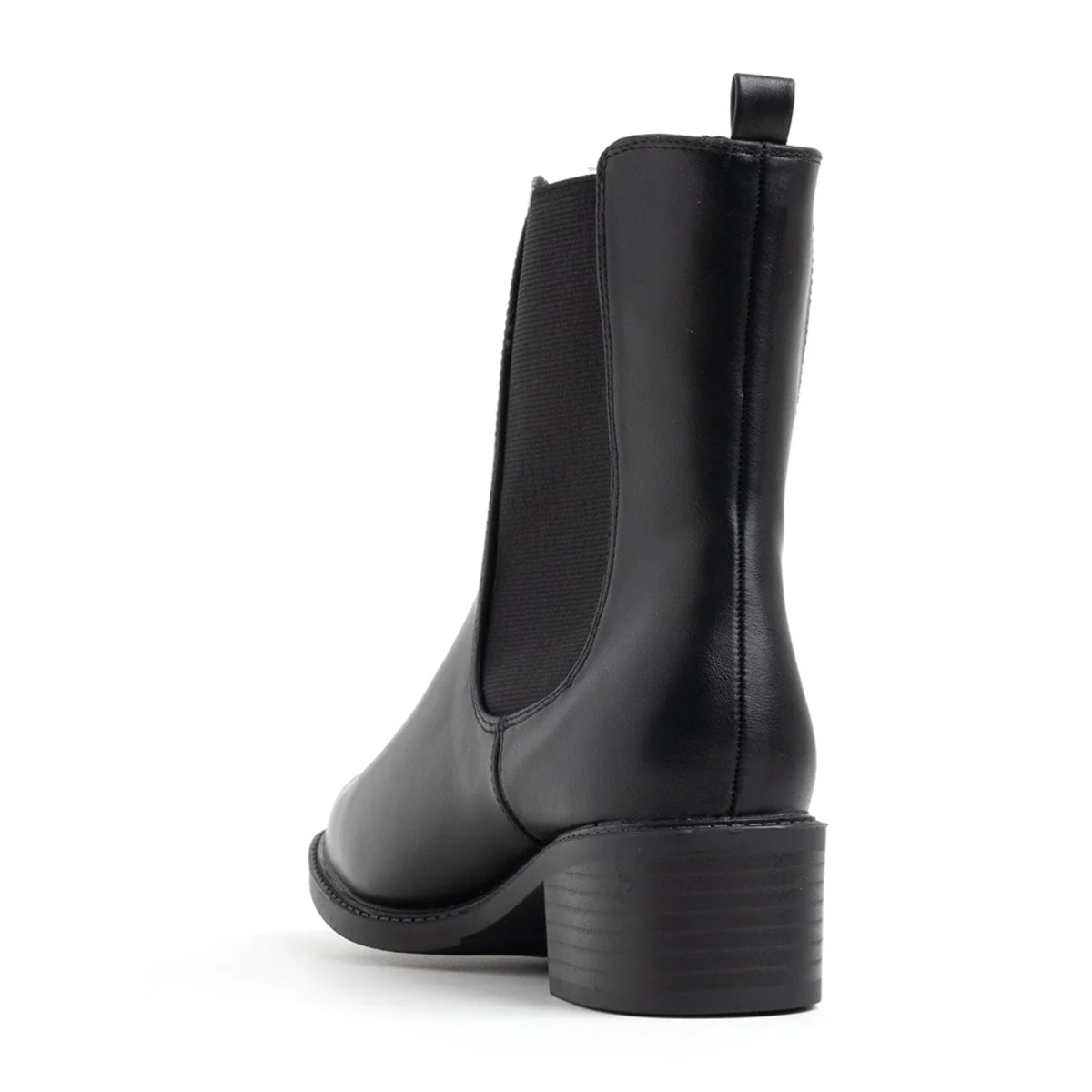 Tronchetto classico con calzata elastica - NERO