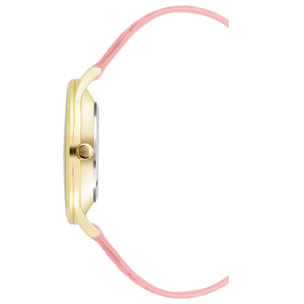 Reloj Nine West NW-2560SVPK Mujer Analogico Cuarzo con Correa de Cuero