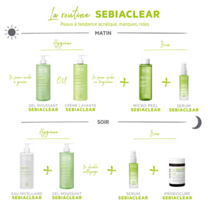 Sebiaclear - Sérum Correcteur Global Anti-Imperfections, Marques, Rides 30 ml