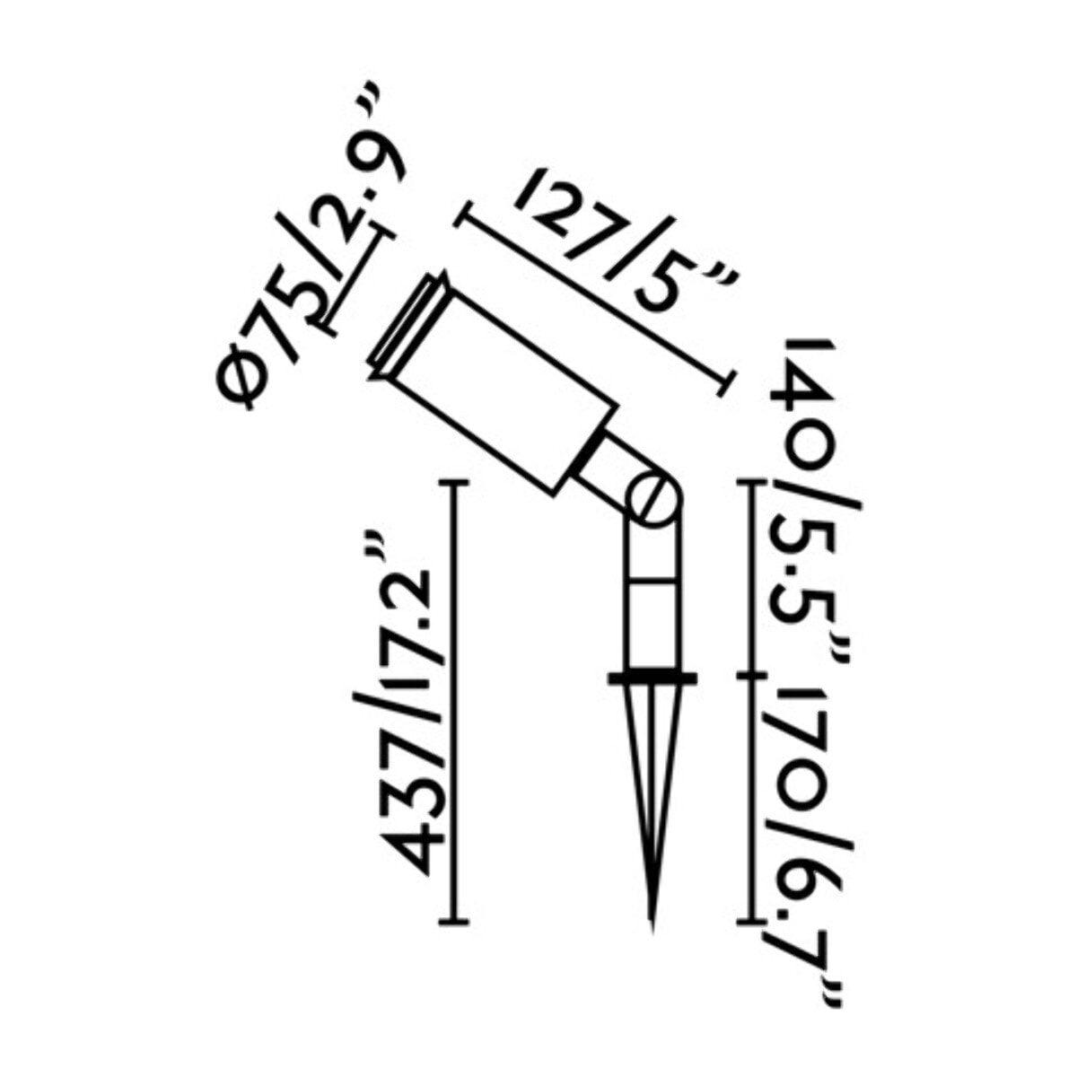 GARTEN-4 Estaca negra