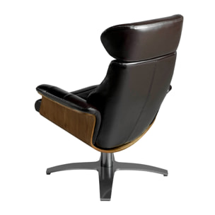 Sillón Angel Cerda de piel de vacuno 79x84x100cm