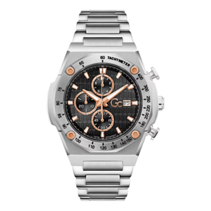 Reloj Gc Z68002G2 Hombre Analogico Cuarzo con Correa de Acero inoxidable