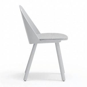 Silla Uma gris claro 2P/Caja