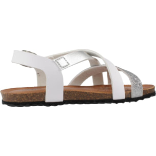 Sandalias Niña de la marca GEOX  modelo J SANDAL CHILENE GIR BLANCO