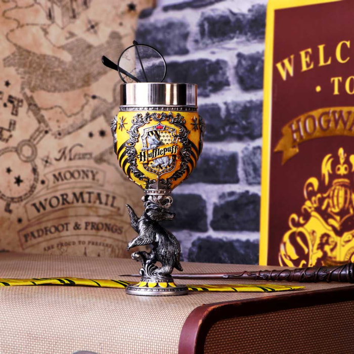 Harry Potter Calice da Collezione Tassorosso 19,5 cm Nemesis Now